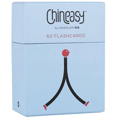 【现货】【T&H】简单中文：Chineasy 60个抽认卡外国人学习中文简单方法