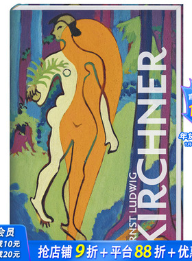 【预售】Ernst Ludwig Kirchner 恩斯特·基希纳 大师艺术系列 英文原版
