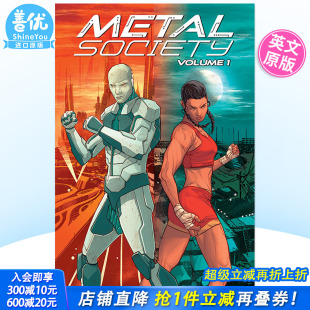 原版 善优图书 英文漫画 Comics Image 进口书籍 Society Metal 金属协会 预售