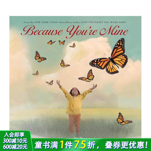 Because You 英文儿童插画故事绘本 因为你是我 Mine 进口童书 预售