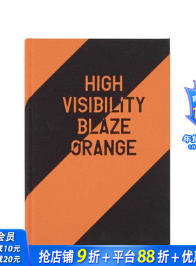 【预售】高能见度（火焰橙色） High Visibility (Blaze Orange) 摄影师专辑 正版进口书