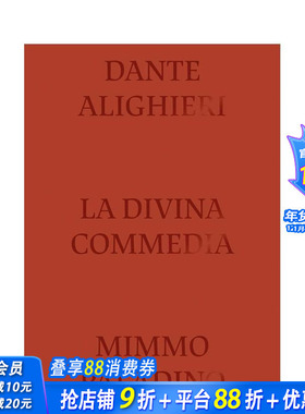 【预售】《神曲》 米莫·帕拉迪诺插画 Divine Comedy Illustrated by Mimmo Paladino 原版英文艺术画册画集 正版进口书