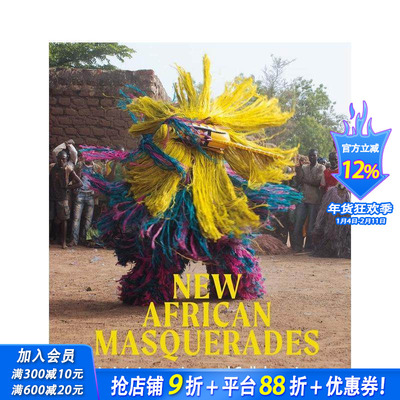 【现货】新非洲化妆舞会：艺术创新与合作 New African Masquerades 原版英文艺术画册画集 正版进口书