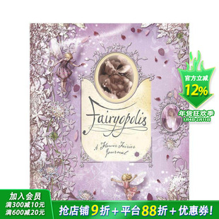 【预售】英文原版 Fairyopolis:花仙子日记 Fairyopolis : A Flower Fairies Journal 艺术插画绘本 进口儿童英语图书 善优