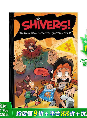 【现货】Shivers!: The Pirate Who’s More Terrified than Eve英文原版图书籍进口正版 Bondor-Stone 儿童分阶阅读（）