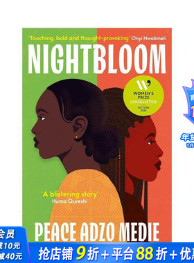 【预售】夜花 Nightbloom 原版英文文学小说 正版进口书