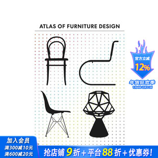 【预售】家具设计图集 The Atlas of Furniture Design 原版英文工业产品设计 正版进口书