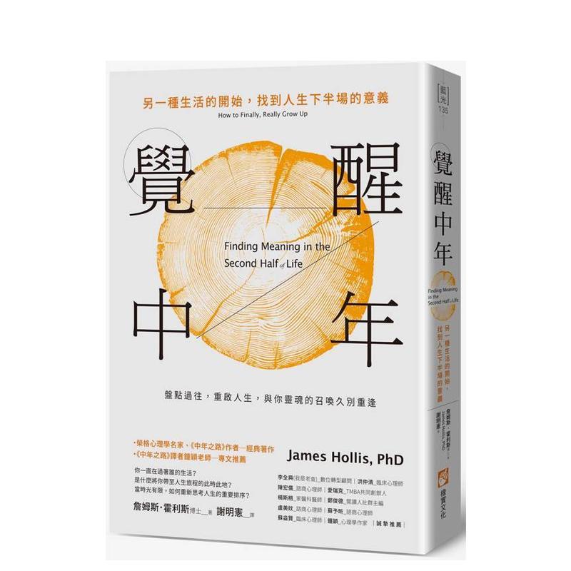 【预售】觉醒中年：另一种生活的开始，找到人生下半场的意义 台版中文繁体心理励志 詹姆斯．霍利斯 大雁-橡实文化 正版进口书