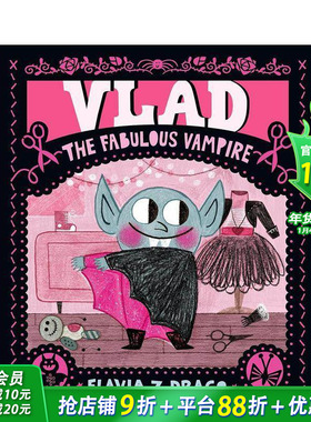 【现货】弗拉德 神奇的吸血鬼（古斯塔沃的世界） Vlad  the Fabulous Vampire (The World of Gustavo) 英文儿童绘本