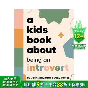 【预售】【给孩子的书】内向者的光芒 【A Kids Book About】Being an Introvert 英文小说故事 英语拓展阅读进口书