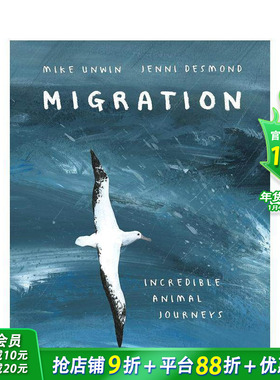【现货】迁徙:不可思议的动物之旅 Migration: Incredible Animal Journeys 英文儿童插画故事绘本 趣味科普进口童书