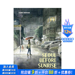 【预售】首尔黎明 Seoul Before Sunrise 原版英文漫画书 正版进口书