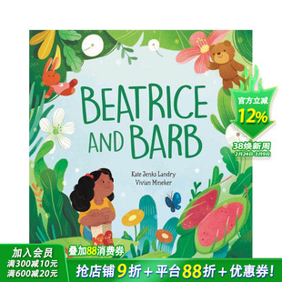 【预售】比阿特丽斯和倒钩 Beatrice and Barb 英文儿童插画故事绘本 英语进口童书