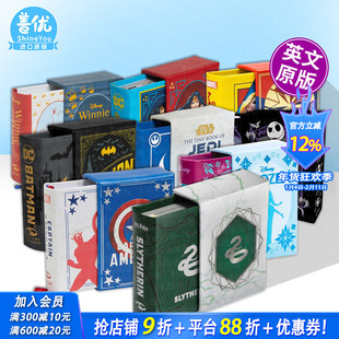 【现货多册选拍】哈利波特:斯莱特林 小书【Tiny Book系列】星战/DC/漫威/迪士尼等Harry Potter: Slytherin 英文生活正版进口书