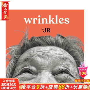 【现货】Wrinkles 皱纹 艺术家/摄影师JR首BU绘本创作 教育年老的概念 英文原版艺术绘本