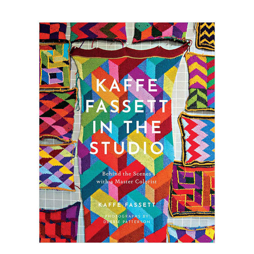 【预售】画室中的卡菲·法塞特 Kaffe Fassett in the Studio 时尚界色彩大师的幕后 英文原版纺织品设计画册