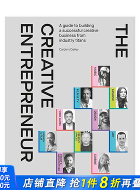 【预售】创意企业家：行业巨头打造成功创意企业指南 The Creative Entrepreneur 原版英文商业行销 正版进口书