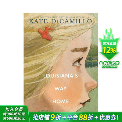 【预售】露易丝安娜的回家路 Louisiana’s Way Home 英文儿童故事 英语拓展阅读进口书