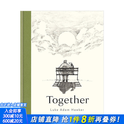 【现货】【Luke Adam Hawker】在一起Together 建筑艺术设计绘画艺术故事 英文原版漫画 世界建筑描绘素描艺术启蒙