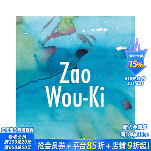 【现货】英文原版 赵无极：水彩画和陶瓷 Zao Wou-KI: Watercolors and Ceramics 艺术画册 正版进口书籍 善优图书