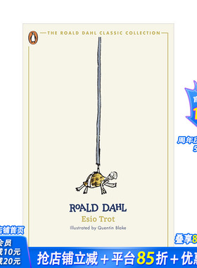 【预售】【罗尔德·达尔经典收藏】小乌龟是怎样长大的 【Roald Dahl Classic Collection】Esio Trot 英文文学小说 正版进口书