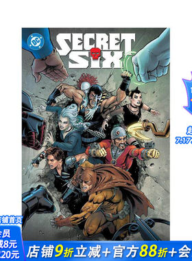 【现货】DC漫画 秘密六  综合卷2 Secret Six by Gail Simone Omnibus Vol. 2 原版英文漫画书 正版进口书