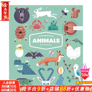 【现货】Little-known Facts罕为人知的事实 动物Animals 趣味知识英文儿童绘本【善优童书】