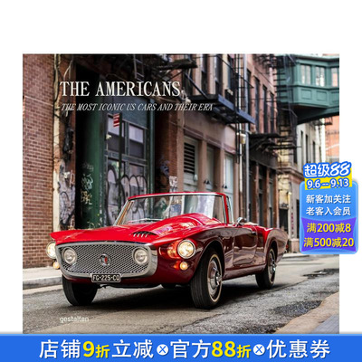 【现货】迷人跑车：标志性车型新纪元-美国 The Americans - Beautiful Machines 原版英文工业产品设计 正版进口书