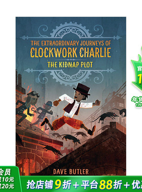 【预售】英文原版 绑架阴谋 Kidnap Plot, The 儿童英语章节桥梁故事小说 10岁以上 进口图书 善优童书
