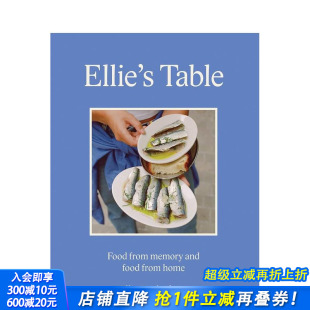 Table 进口书 埃莉 正版 英文餐饮生活美食 原版 Ellie 餐桌 预售