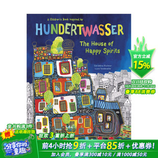 以名画为灵感 善优童书 House Spirits欢乐屋：受百水先生启发 绘本童书 Happy The 童书 儿童读物 现货