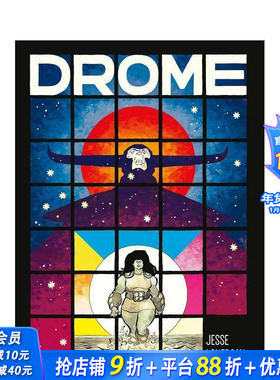 【预售】德罗姆 Drome 原版英文漫画书 视觉震撼图像小说 新生世界 战争爱与死亡 正版进口书