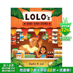 【现货】洛洛的纱丽商店 Lolo's Sari-sari Store 英文儿童插画故事绘本 进口童书