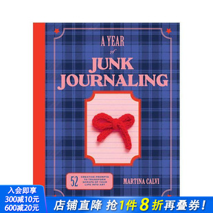 Journaling 进口书 垃圾手账年记 正版 英文手工制作 原版 Junk Year 预售