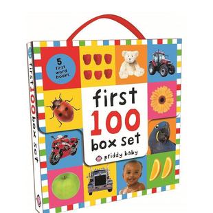 单词 100 Set Box 动物 善优童书 套装 100个 数字 字母 现货 First 卡车