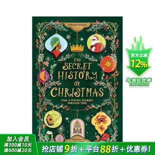 【预售】圣诞节秘史:一场穿越时光的节日之旅 The Secret History of Christmas 英文儿童故事 英语拓展阅读进口书