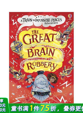 【预售】大脑大劫案 The Great Brain Robbery 英文小说故事 英语拓展阅读进口书