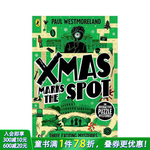 Mas 英文儿童趣味互动绘本 预售 英语早教进口书 Spot 圣诞暗号：互动探案解谜游戏书 the Marks