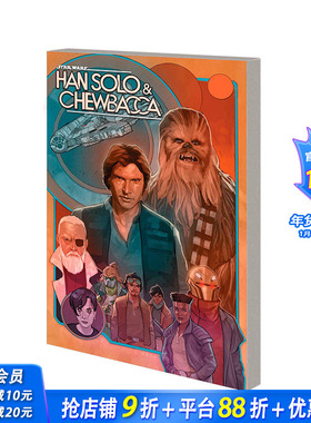 【预售】英文原版 星球大战：汉·索洛和丘巴卡 卷2 STAR WARS: HAN SOLO & CHEWBACCA VOL. 2 英文漫画 图像小说 正版进口书籍