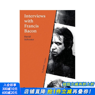 Bacon 进口书 对话弗朗西斯·培根 正版 英文艺术画册画集 原版 Francis with Interviews 预售