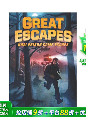 【现货】 Great Escapes 1: Nazi Prison Camp Escape，伟大的越狱1:英文原版图书籍进口正版 Burgan 儿童分阶阅读