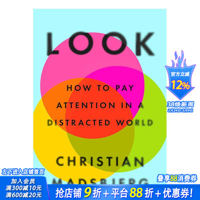 【现货】英文原版 观察:如何在令人分心的世界里集中注意力 Look: How to Pay Attention in a Distracted World 正版进口书籍