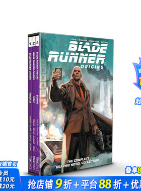 【现货】银翼杀手 起源1-3 盒装合集 Blade Runner Origins 1-3 Boxed Set 原版英文漫画书 正版进口书