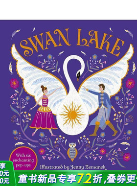 【现货】【闪耀经典童话立体书】天鹅湖 【Gilded Fairytales】Swan Lake 英文儿童立体绘本进口书 高颜值艺术礼品书