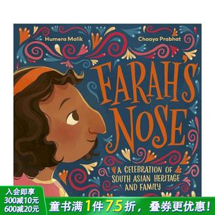 鼻子 Farah 英文儿童插画故事绘本 法拉 Nose 进口童书 预售