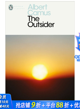 【预售】The Outsider，局外人 Camus 加缪 经典现代文学 英文原版
