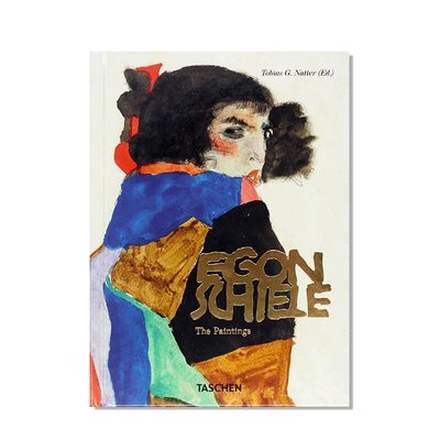 【现货】[TASCHEN40周年]Egon Schiele精装版埃贡·席勒绘画作品全集1909-1918艺术画册画集油画收藏英文原版进口图书书籍
