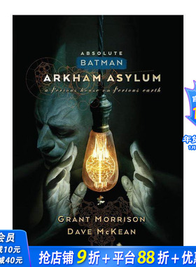 【现货】蝙蝠侠：阿卡姆疯人院（新版） Absolute Batman: Arkham Asylum (New Edition) 原版英文漫画书 正版进口书