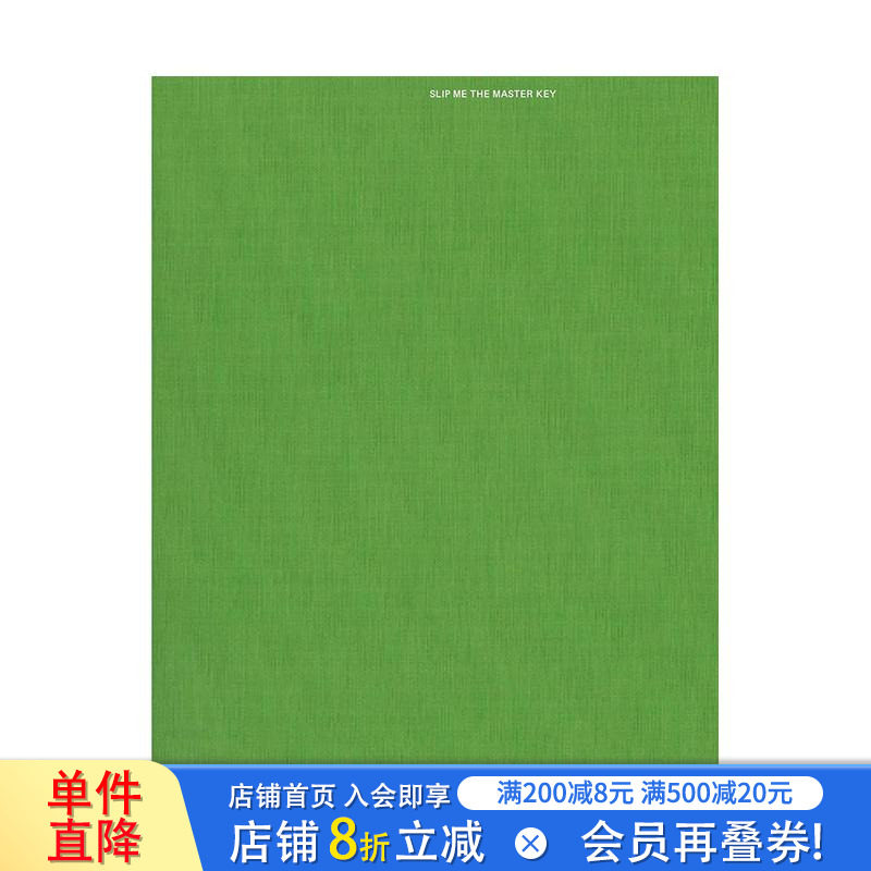 【预售】递我万能钥匙 托马斯·普赖尔 Slip Me the Master Key-Thomas Prior 原版英文摄影作品集 正版进口书