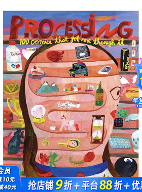 【现货】处理中：陪我度过难关的100幅漫画  伊格纳兹奖Tara Booth 疗愈漫画 100 Comics That Got Me Through It 英文进口书